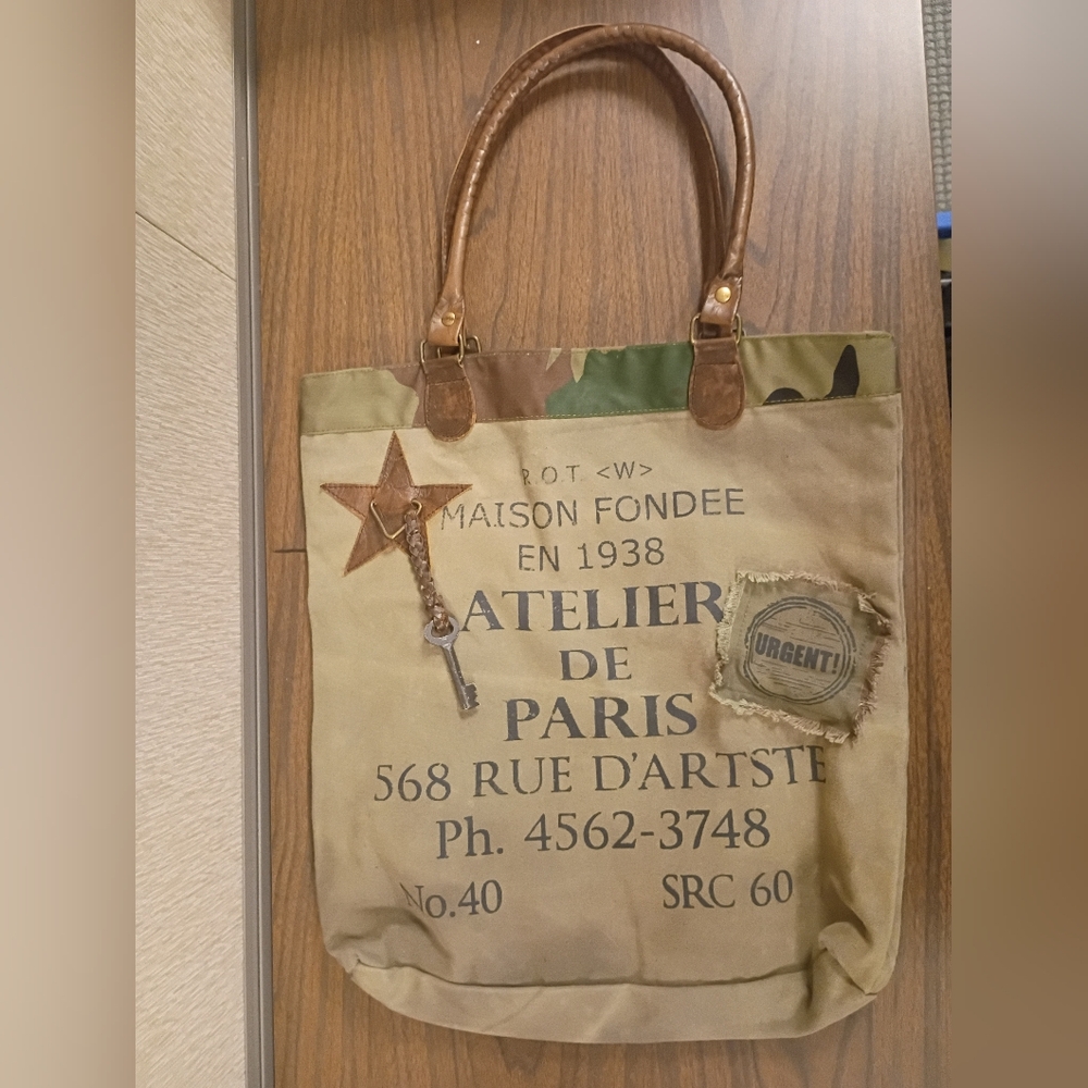 Pre-owned Atelier Canvas Handbag Tote.